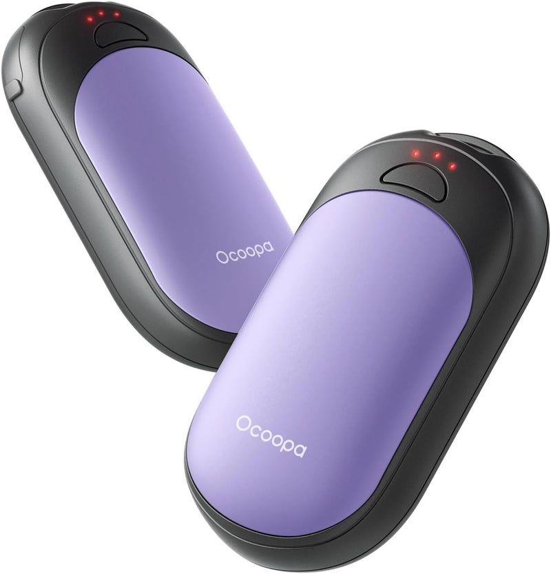 OCOOPA Magnetic Hand Warmers Rechargeable 2 Pack, Electric Handwarmers, Smart Heating UL Certified, 3-Settings,Portable Heater, Ultra Slim Pocket, Hunting Essentials, Gifts for Christmas Men, UT3 Lite - Image 1